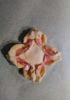 Una foto de Flor rellena