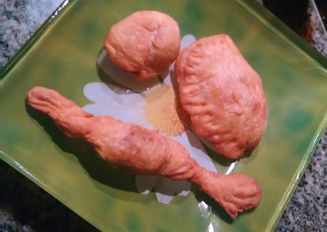 Caramelos, empanadillas o bolitas de verduritas