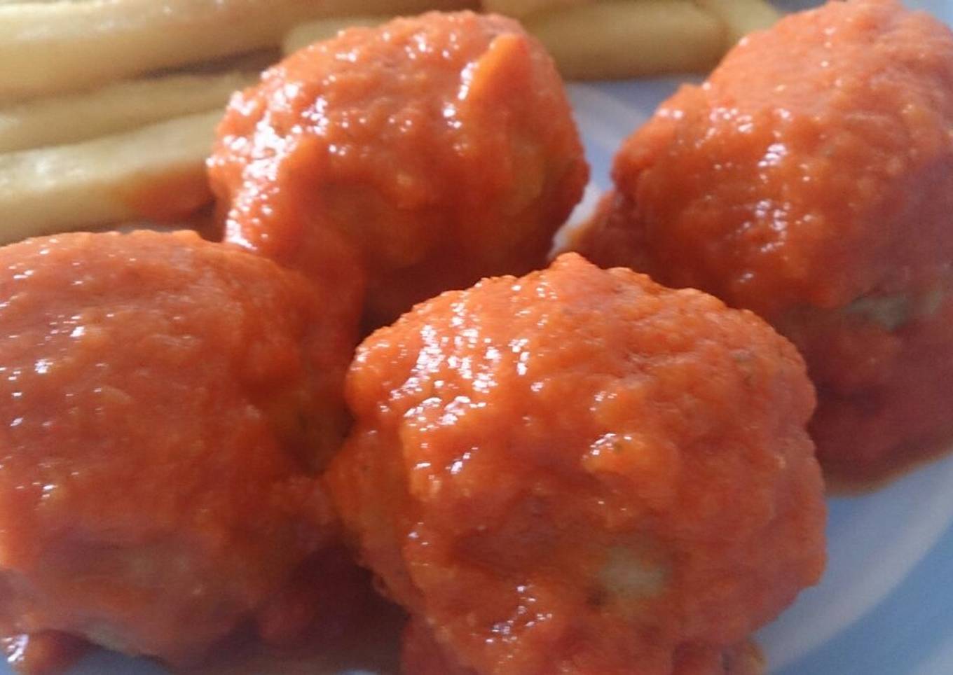 Albondigas con salsa de tomate