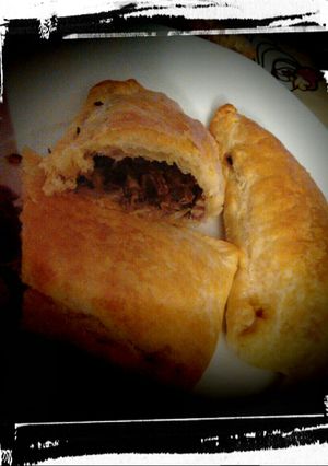Una foto de Hojaldre de carrillada ibérica