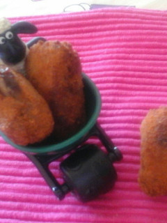 Una foto de Croquetas de carrillada