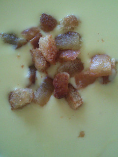 Una foto de Crema de puerros