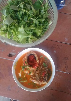 Hình của món Cá rán sốt cà chua.