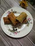 Lumpia abon rendang sapi