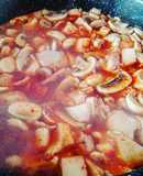 Menudo de setas y hongos