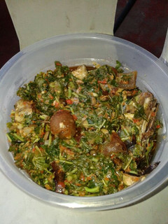 A picture of Efo Recipe.