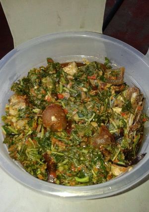A picture of Efo Recipe.