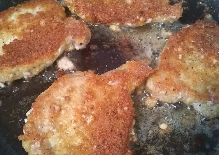 Recipe of Homemade Keto fried pork chops