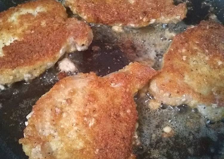 Recipe of Ultimate Keto fried pork chops