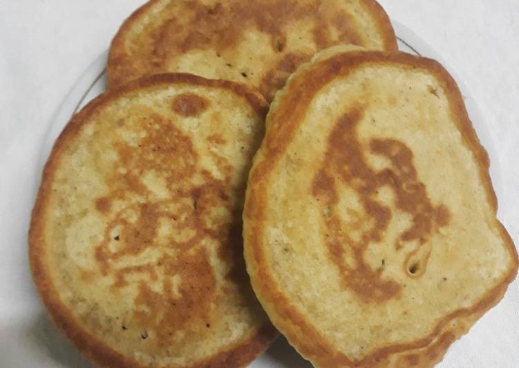 Step-by-Step Guide to Prepare Speedy Cinnamon - Vannila flavoured Pancakes#authormarathon#