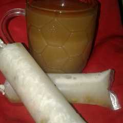 A picture of Sari Kacang Ijo Bumil n Es lilin kacang ijo.