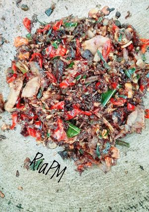 Foto resep Abon Cakalang Pedas Awet sampai sebulan