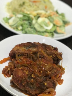 A picture of Peppered Chicken.