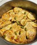 Bánh chuối yến mạch bằng nồi chiên không dầu