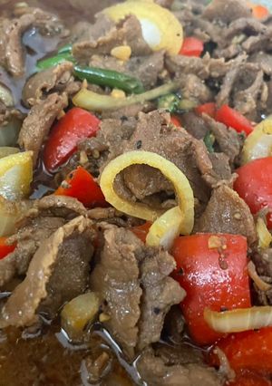 Foto resep Sapi Lada Hitam