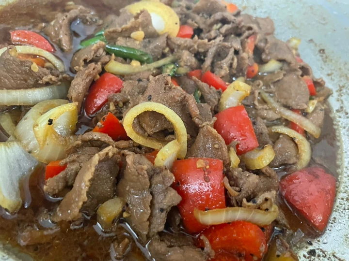 Langkah Gampang Menyiapkan Resep Sapi Lada Hitam Anti Ribet, Mantap Sekali