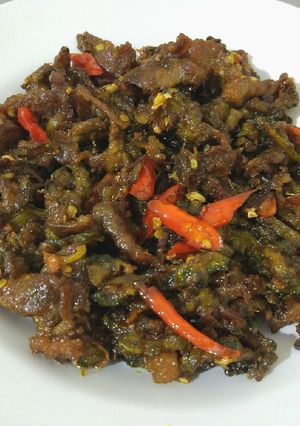 Foto resep Pare nenek? dan daging sapi tetelan