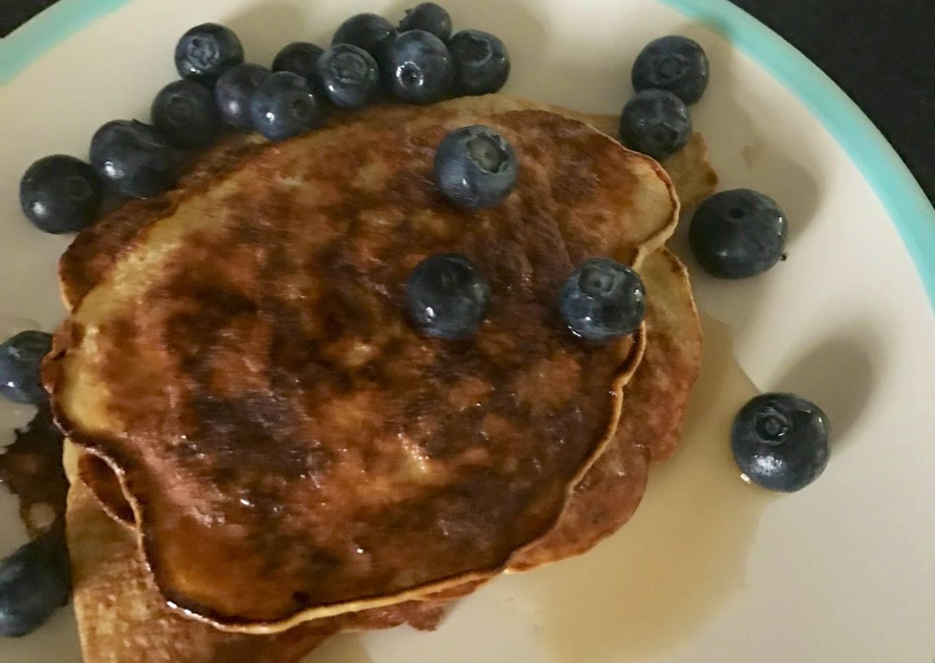 2 ingredient easy easy banana pancakes