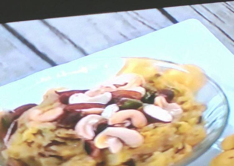 Recipe of Homemade Kharak nu halwo (Dry dates halwa)