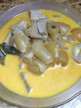 Cara Gampang Membuat Resep Gulai nangka campur kikil sapi yang Lezat Sekali