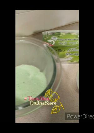 Gambar Green Apple Milk Ice Blended