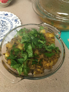 A picture of Spiced Potato Stir Fry (Alu Ki Sabzi)#mycookbook.
