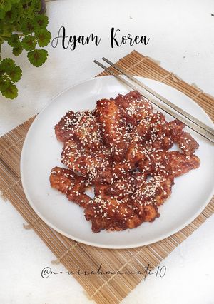 Foto resep Ayam Korea pedas