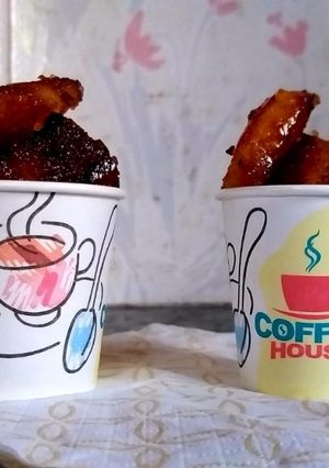 ক্যারামেল ব্রেড পপকর্ন (caramel bread popcorn recipe in Bengali) রেসিপির প্রধান ছবি