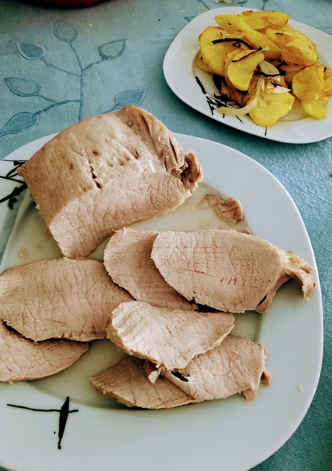 Una foto de Lomo de cerdo a la sal