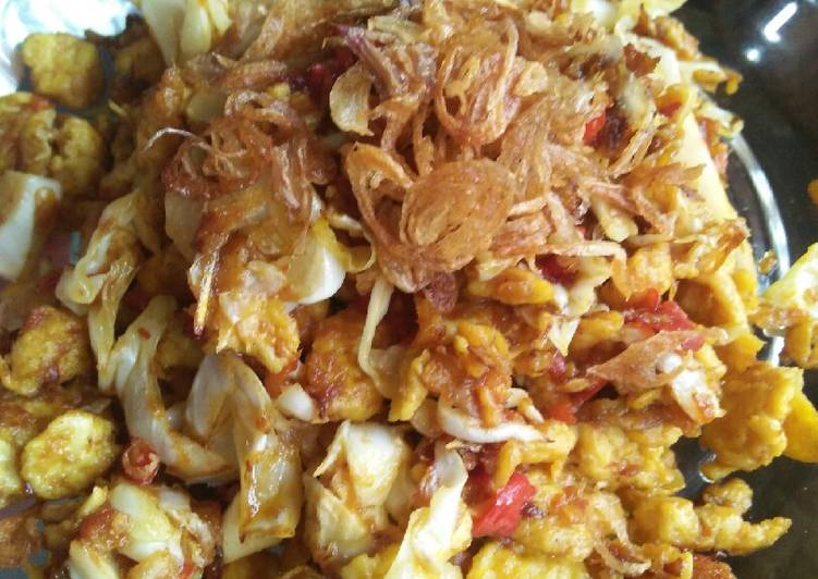 Cara Gampang Membuat Telur Bumbu Nasi Goreng DEBM Anti Gagal