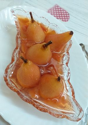 صورة لوصفة مربى الإجاص