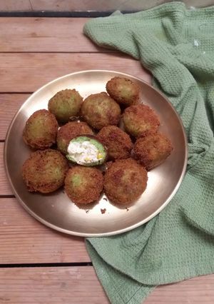 A picture of Yummy Corn Palak Paneer Balls.
