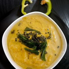 A picture of Capsicum Chutney / Capsicum tomato chutney recipe - Best Side dish for Idly.