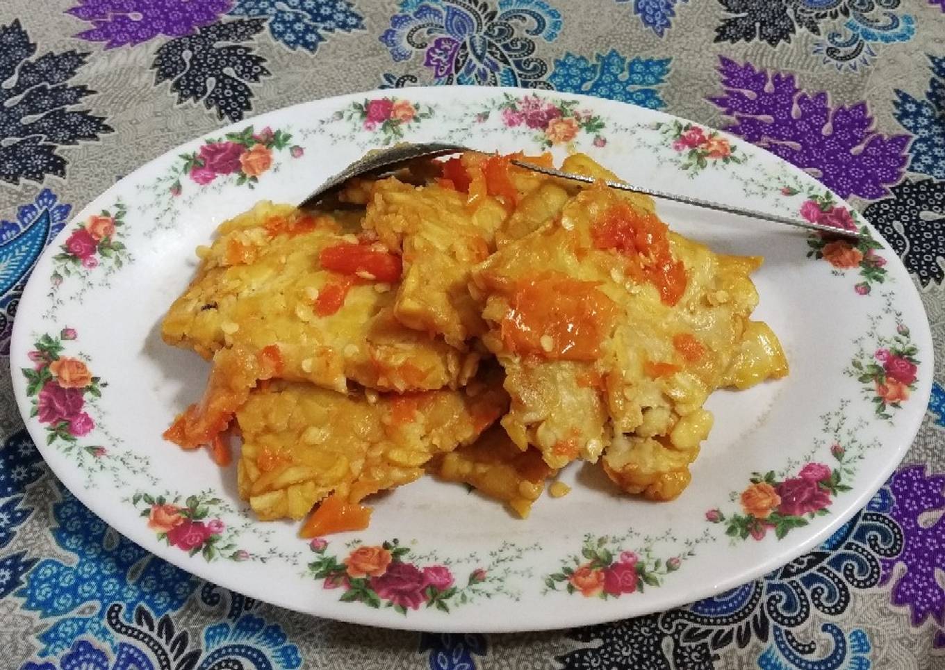 Tempe Geprek Sederhana Anak Kos