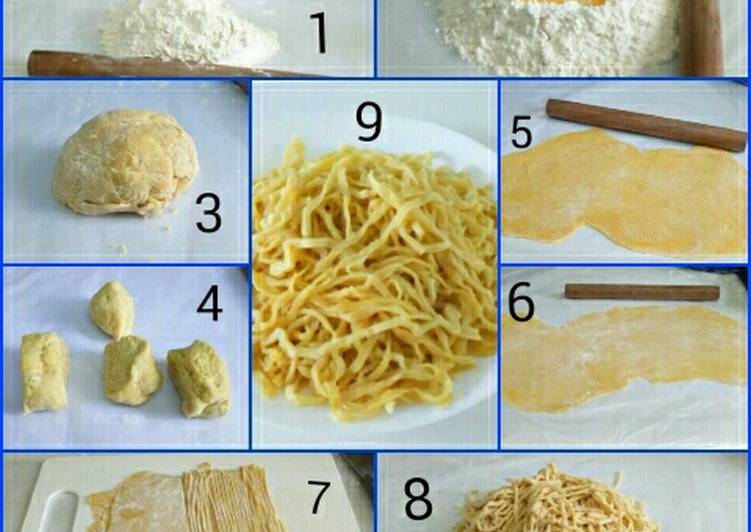 Resep Mie Telur Manual#Beranibaking yang Lezat