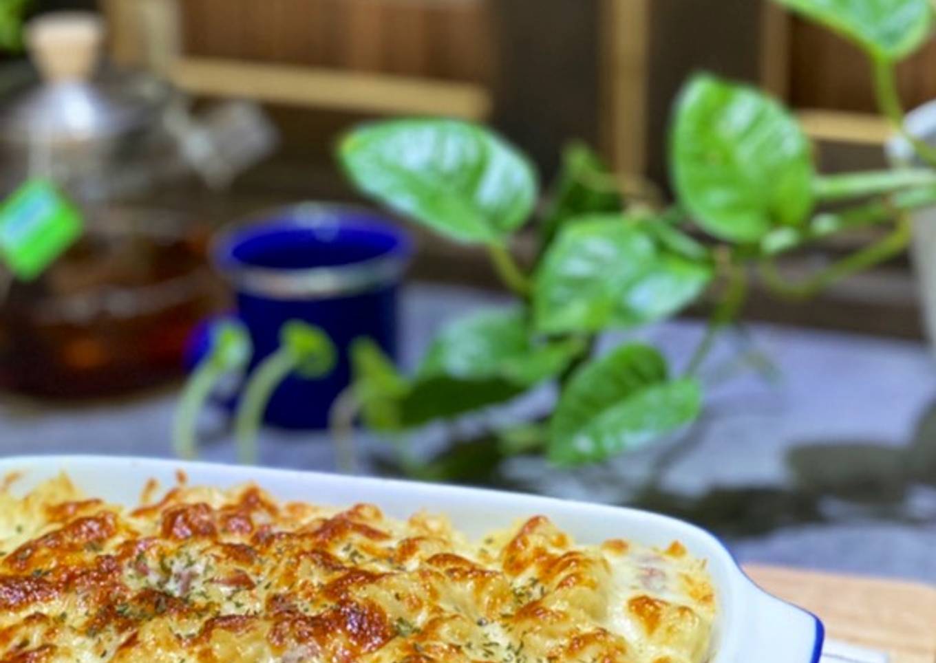 Simple Bake Mac (Fusilli) and Cheese