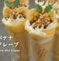 Easy Way Make Chocolate Banana Mini Crepes (Japanese Crepes) the Can Spoil the Tongue Perfect