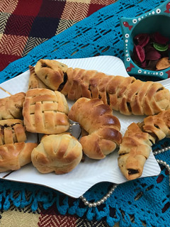 عکسی از دستور پیراشکی گوشت و بادمجان