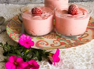 Foto de Mousse de framboesa