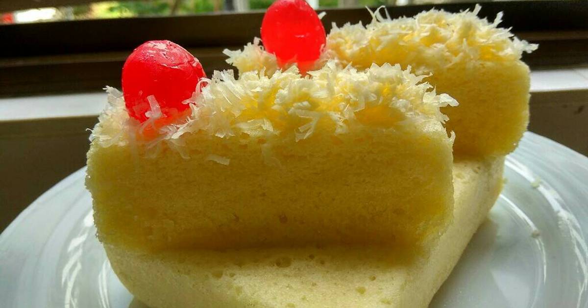 Foto Peyek Kacang Resep Cake kukus keju oleh yunita Cookpad