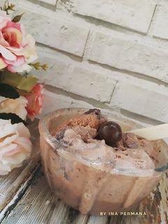 Foto resep Es krim coklat rumahan