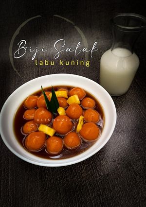 Foto resep Biji Salak Labu Kuning