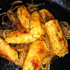 A picture of Gola kabab without egg, maida,bread.