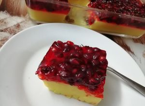 صورة لوصفة كسترد وجلي بالرمان