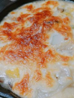焗烤奶油白菜 的食譜成品照片