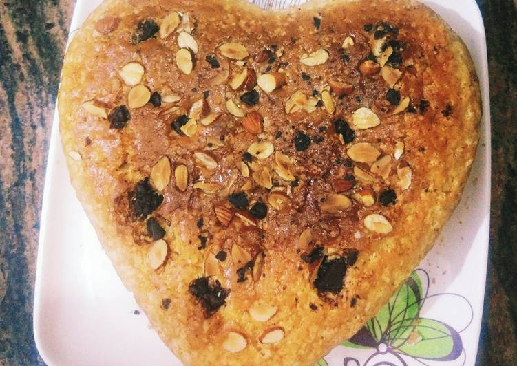 Step-by-Step Guide to Make Speedy Eggless butterscotch whole wheat Cake