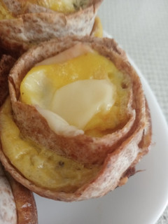 Una foto de Rosas de tortitas de trigo