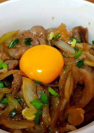 รูปของ ข้าวหน้าหมูญี่ปุ่น (butadon) keto