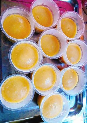Hình của món Bánh ngô hấp.
