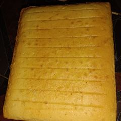 A picture of Vanilla sponge cake.